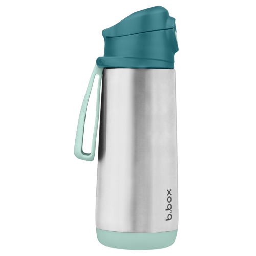 Botella térmica con boquilla y asa 500ml Emerald Forest- B.box