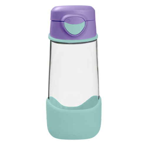 Botella tritán con boquilla y asa 450ml Lilac Pop-B.Box