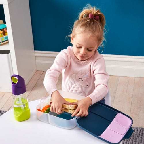 Lunchbox con gel refrigerante Indigo Rose- B.Box