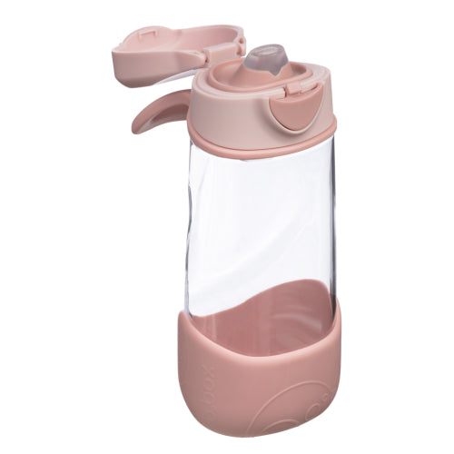 Botella tritán con boquilla y asa 450ml Blush Crush-B.Box