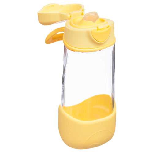 Botella tritán con boquilla y asa 450ml Lemon Twist-B.Box