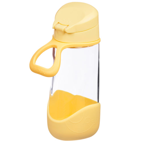 Botella tritán con boquilla y asa 450ml Lemon Twist-B.Box