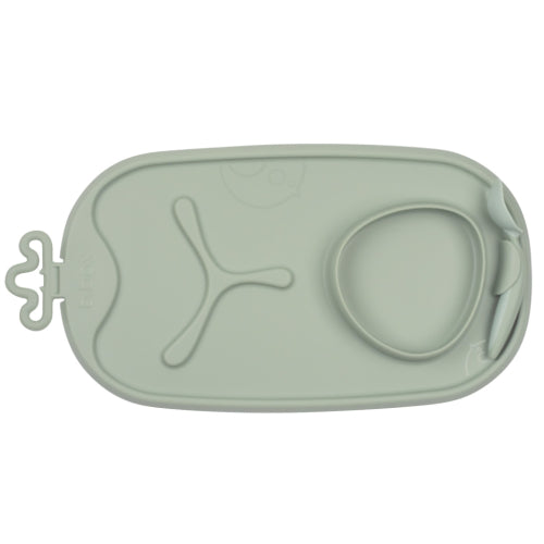 Bandeja silicona Roll + Go con cuchara Sage- B.Box