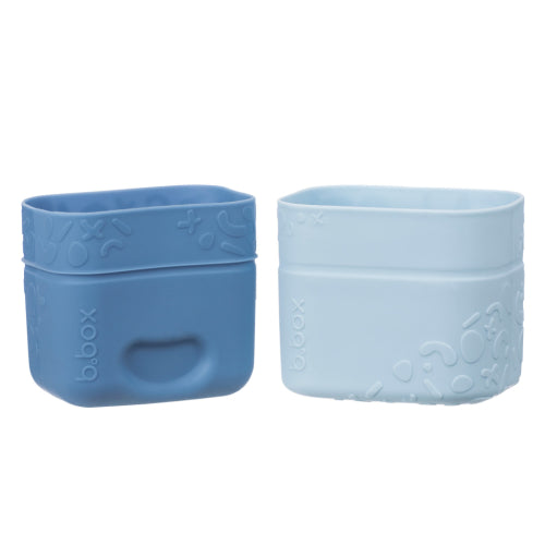 Vasitos snack de silicona Ocean´- B.Box
