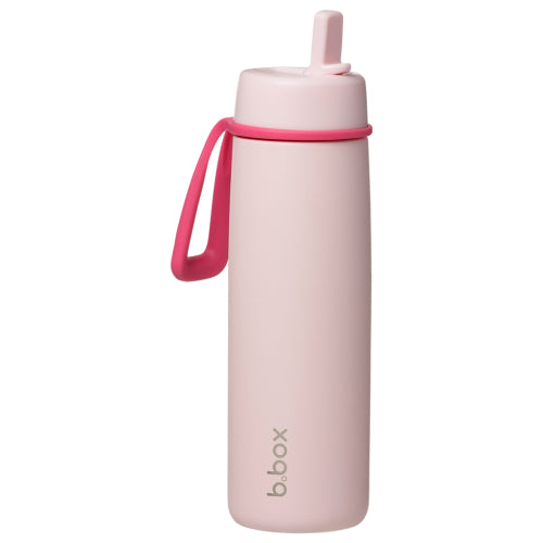 Botella térmica con boquilla plegable y asa 690ml Pink Paradise- B.box