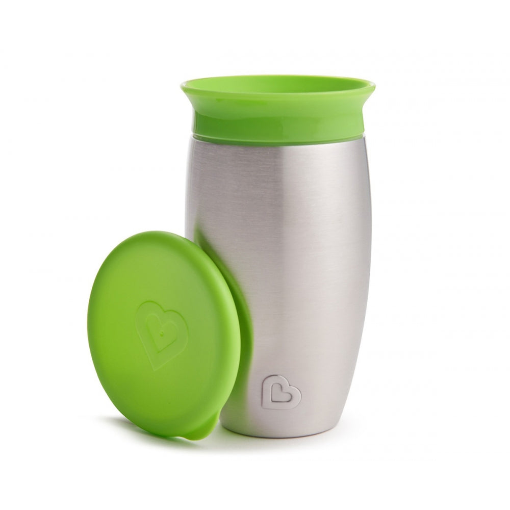 Vaso antigoteo térmico 360 verde- Munchkin
