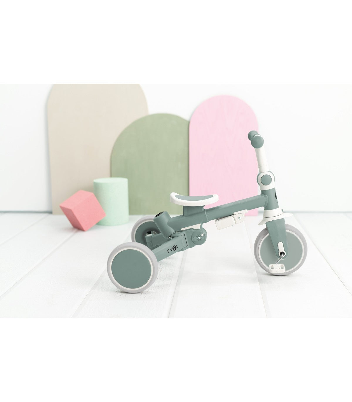 Triciclo Multifuncion Evol Mint- Olmitos