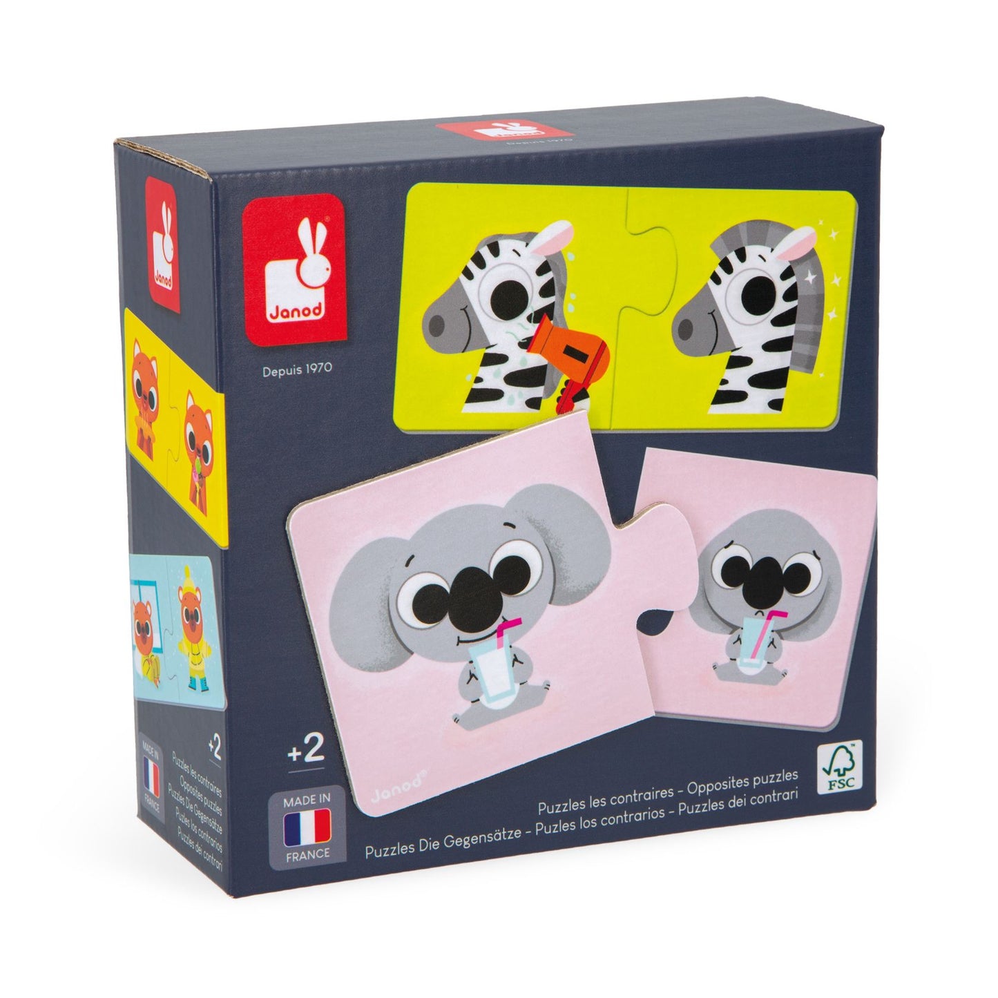 Puzzles Los contrarios- Janod