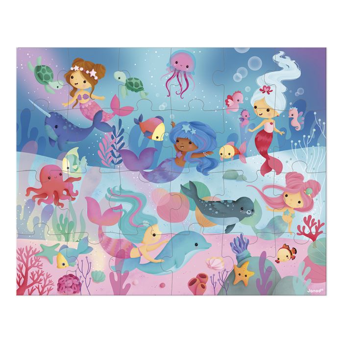 Puzzle Sirena 24pzas- Janod