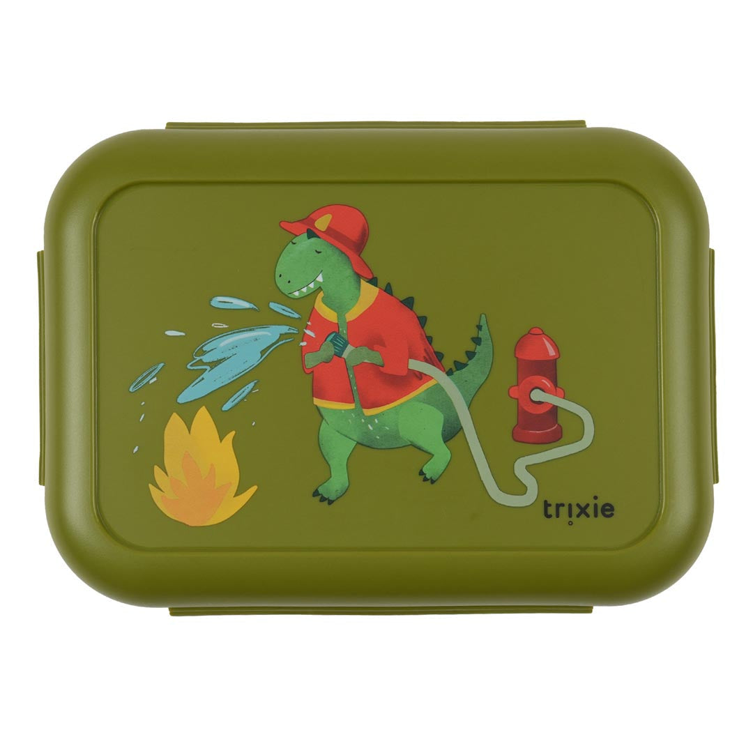 Fiambrera con clip Fireman Mr. Dino- Trixie