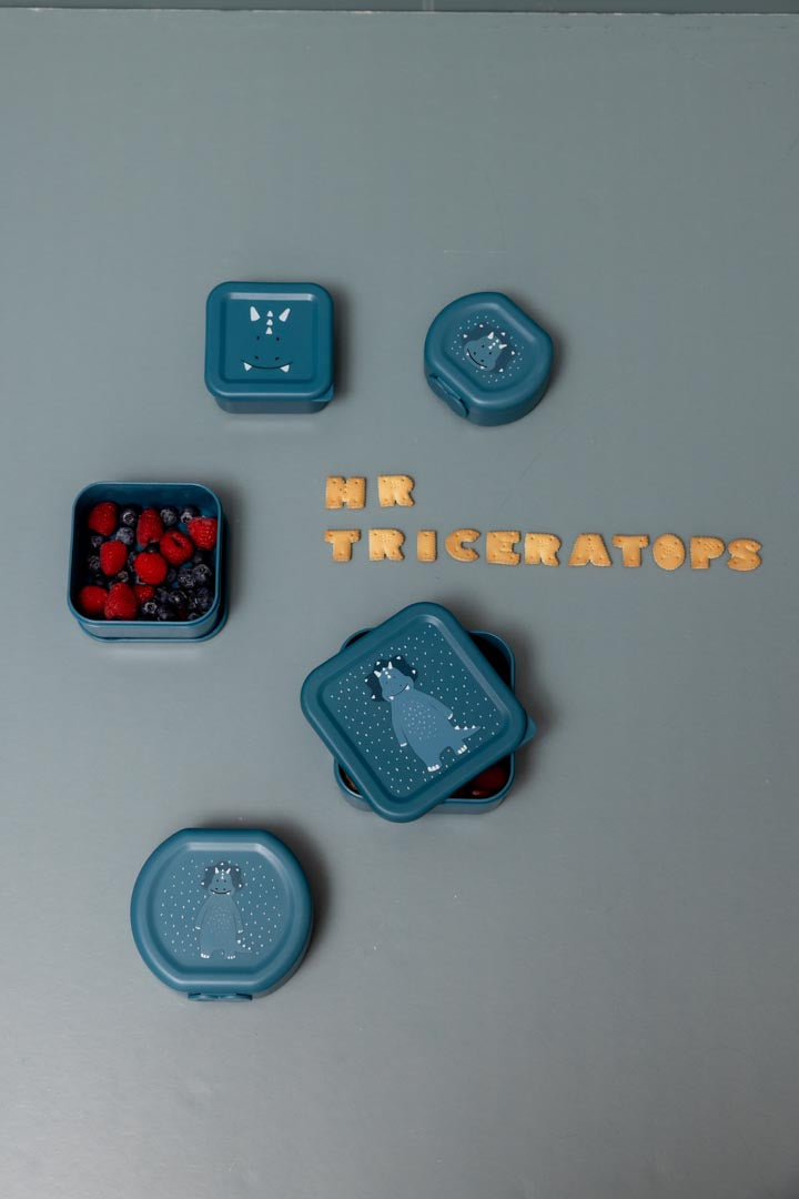 Fiambrera con clip Mr. Triceratops - Trixie