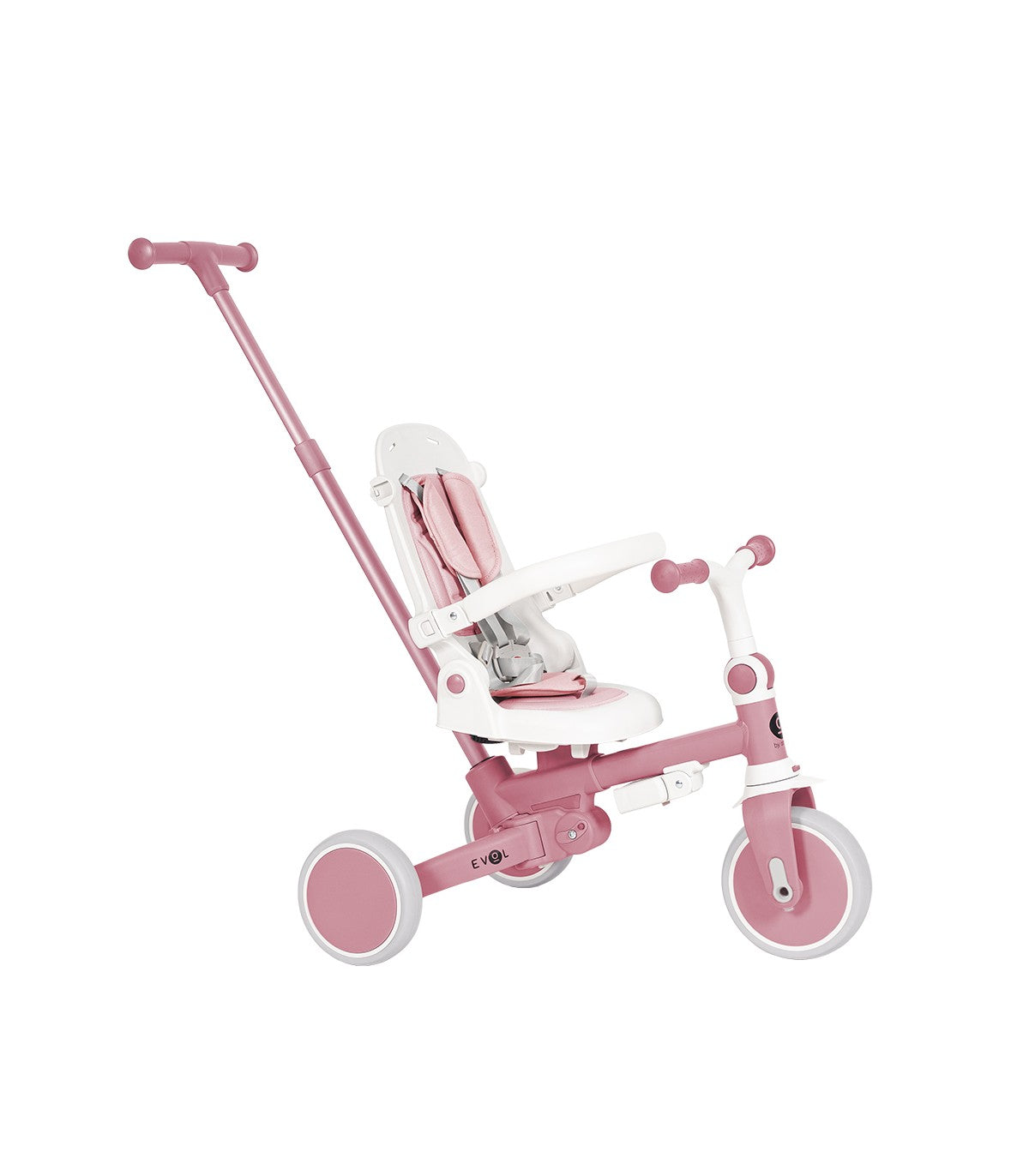 Triciclo Multifuncion Evol Rosa- Olmitos