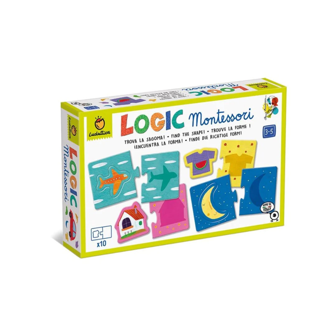 Logic Montessori Encuentra la forma- Ludattica
