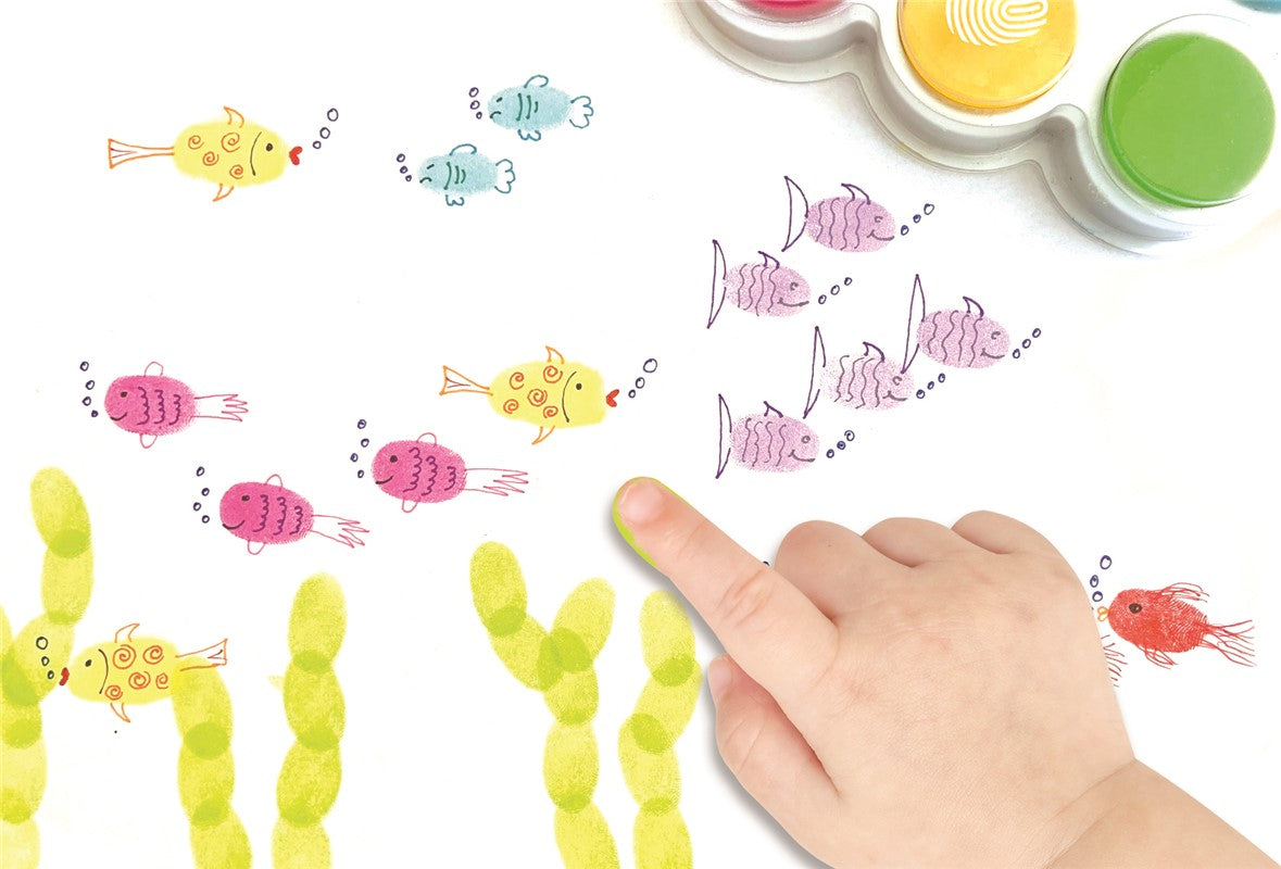 Pintura con los dedos- Crealign