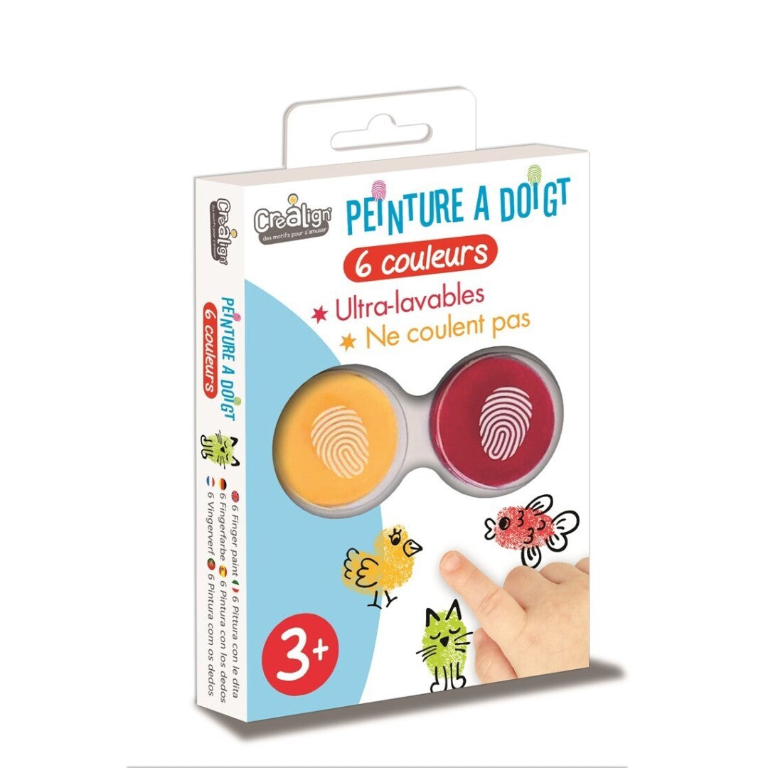 Pintura con los dedos- Crealign