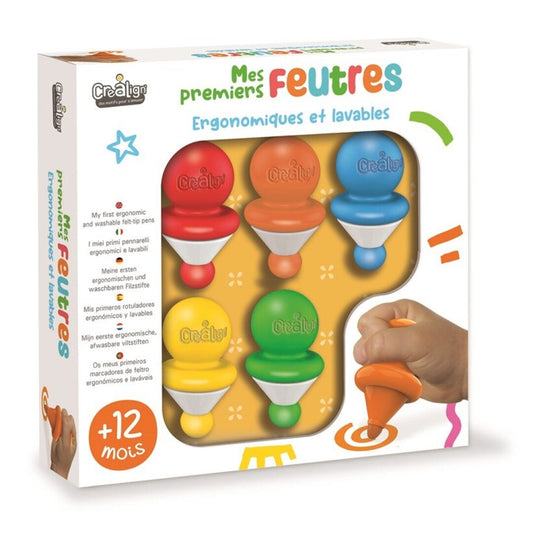 Mis primeros rotuladores (5 piezas)- Crealign