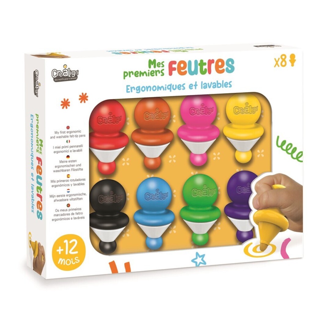 Mis primeros rotuladores (8 piezas)- Crealign