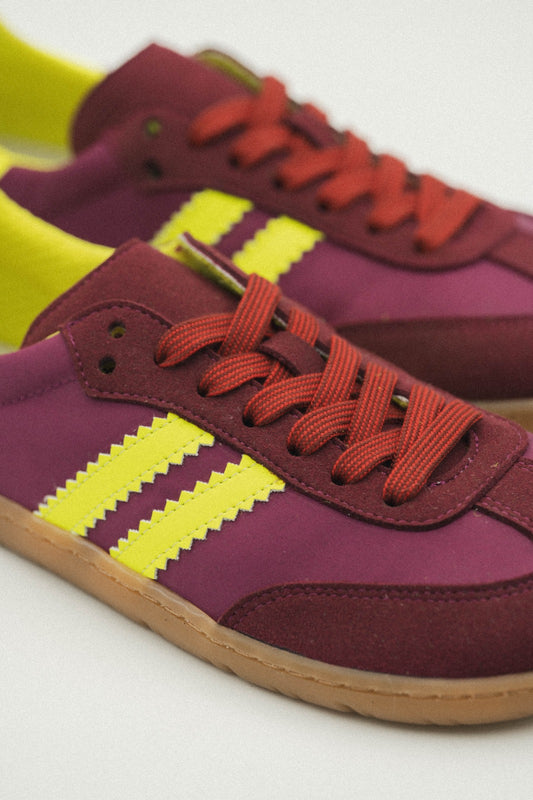 Deportiva Samba Cereza Nylon - CoqueFlex