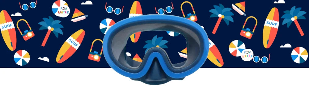 Máscara Junior azul Surf- FunWater