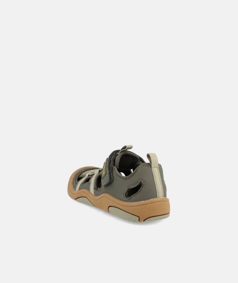 Sandalia Trecking Olimpo Verde- Blanditos