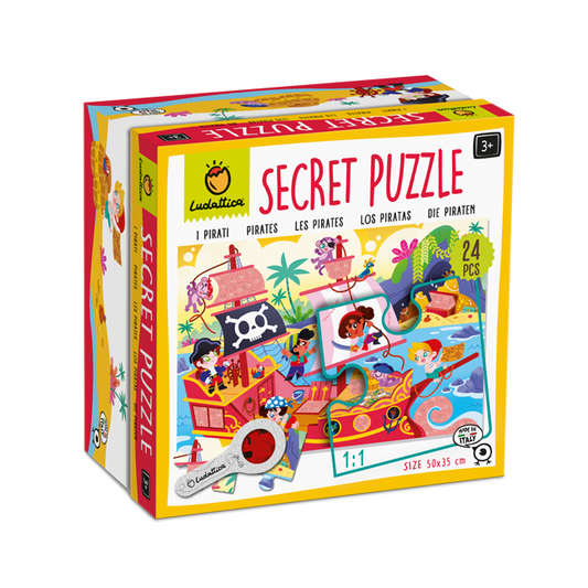 Secret Puzzle Piratas- Ludattica