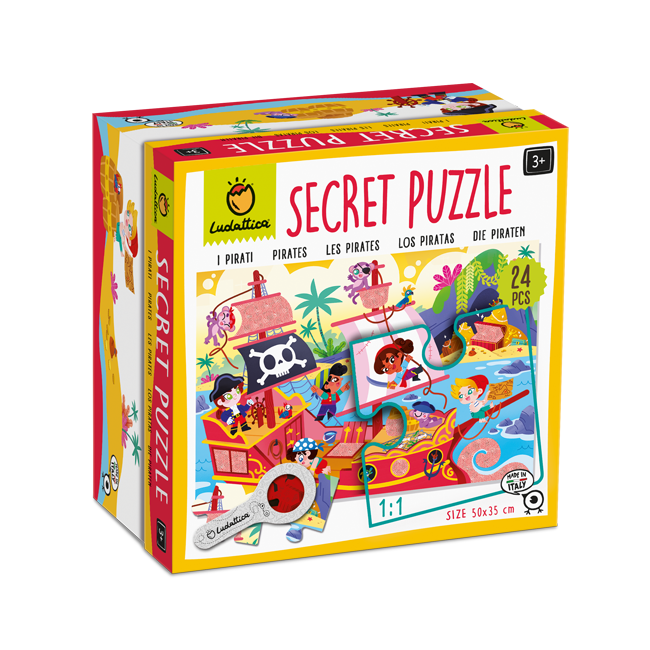 Secret Puzzle Piratas- Ludattica