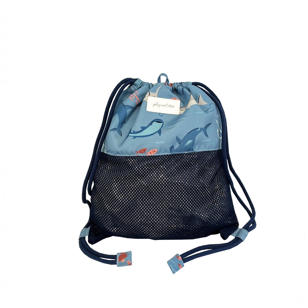 Mochila saco Sharks- Play and Store