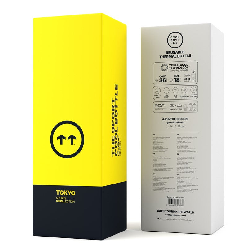 Botella térmica Sport Tokyo 950ml- Cool Bottles