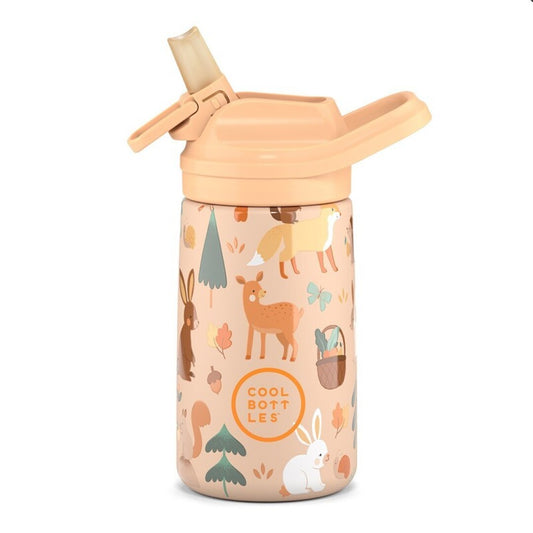 Botella térmica Woodland Buddies 350ml- Cool Bottles