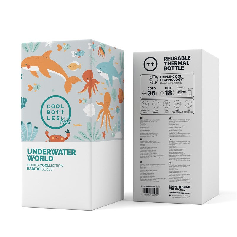 Botella térmica Underwater World 350ml- Cool Bottles