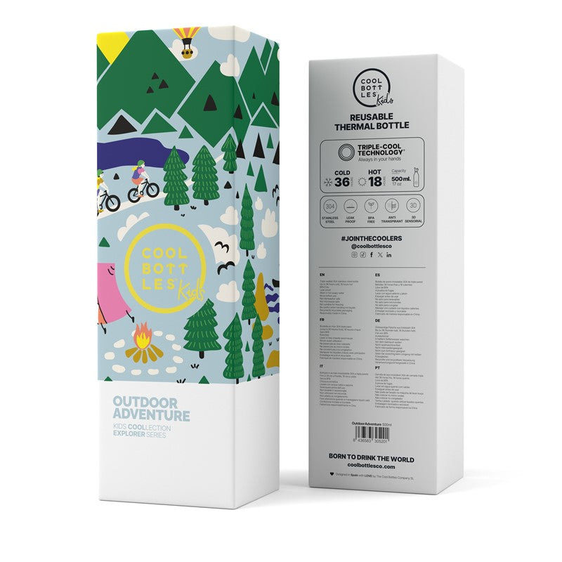 Botella térmica Outdoor Adventure 500ml - Cool Bottles