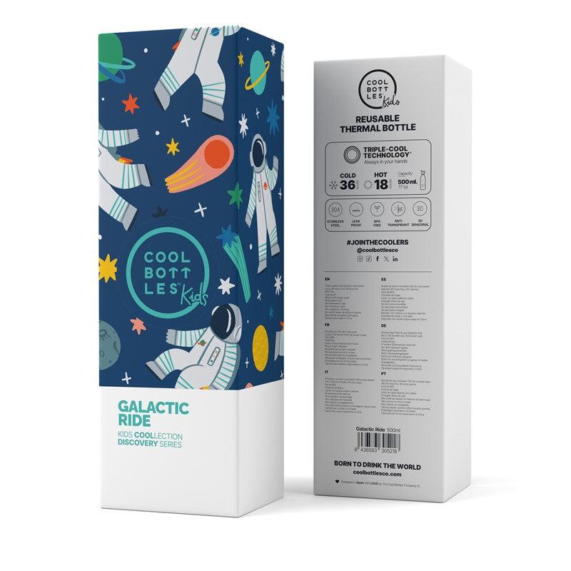 Botella térmica Galactic Ride 500ml - Cool Bottles