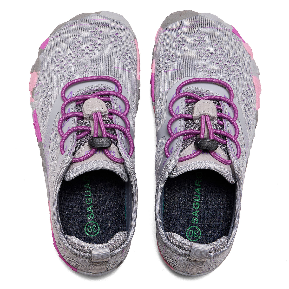 Deportiva Smart II Gris/Lila- Saguaro