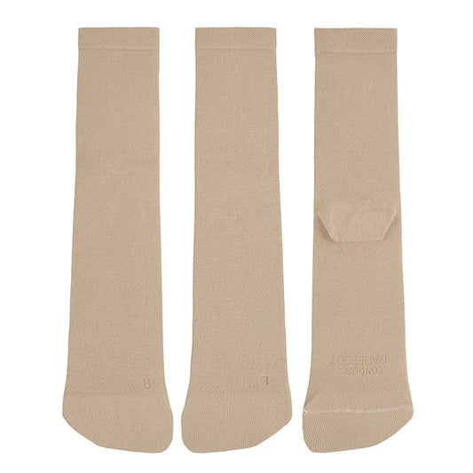 Calcetines barefoot mujer bambú Almendra- Cóndor
