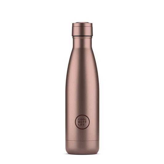 Botella térmica Metallic Rose 500ml- Cool Bottles