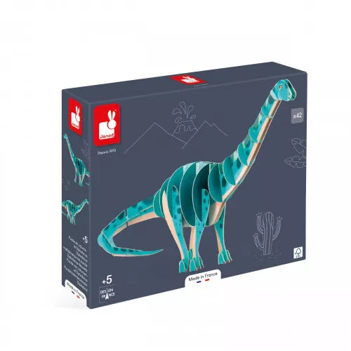 Puzzle Con Volumen : El Diplodocus- Janod