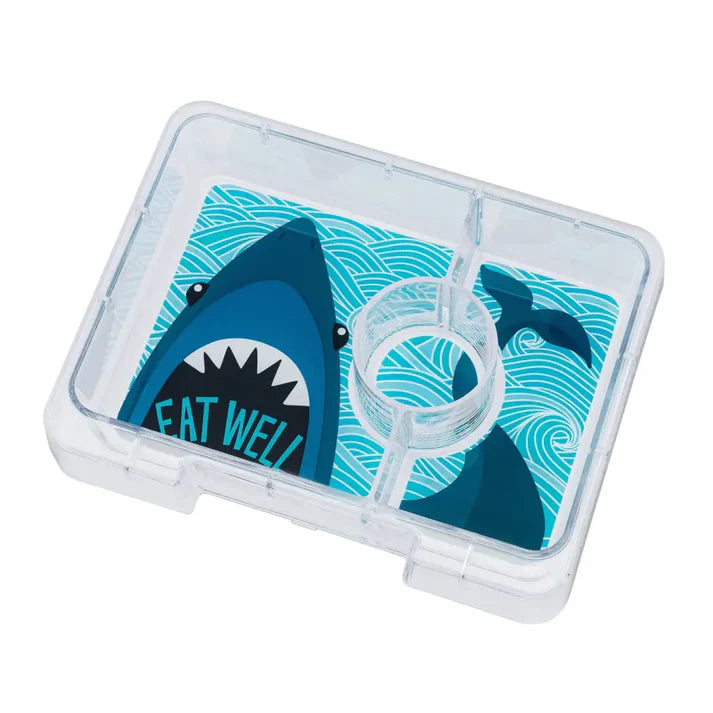Fiambrera snack Shark Amarillo - Yumbox