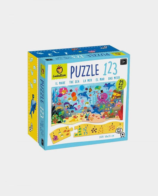 123 Puzzle El Mar- Ludattica