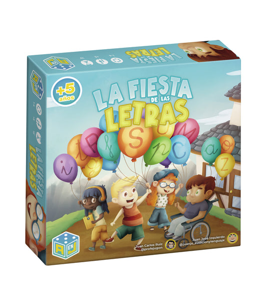 Juego La Fiesta de las letras- Átomo Games