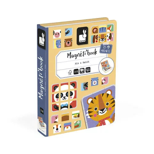 Magnéti'book Mix&Match Animales- Janod