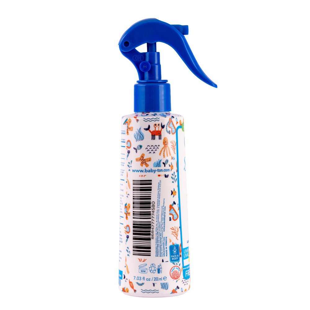Protector solar mineral Spray SPF50- BabyTon