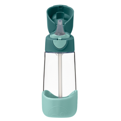 Botella tritán con pajita 450ml Emerald Forest-B.Box