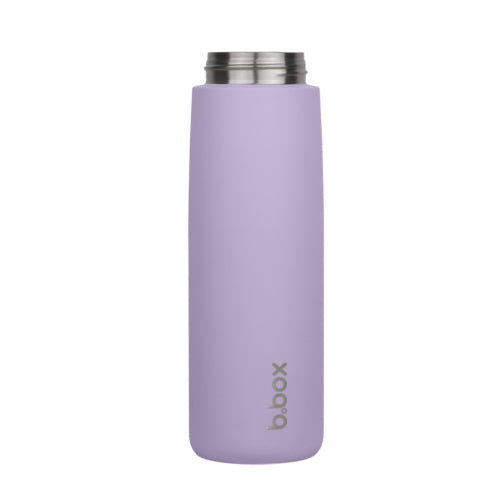 Botella térmica con boquilla plegable y asa 690ml Lilac Love- B.box