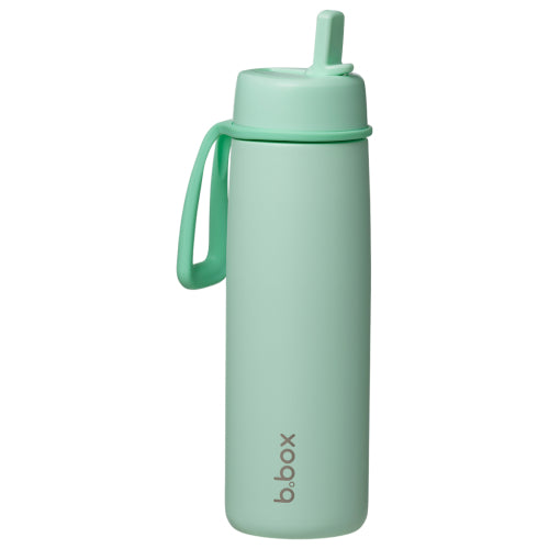 Botella térmica con boquilla plegable y asa 690ml Spearmint- B.box