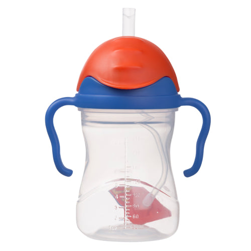 Taza con cañita flexible con pesa Superman- B.Box